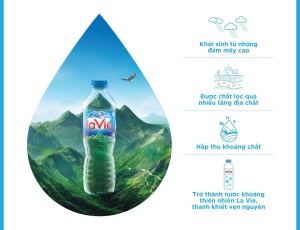 Uống nước khoáng thiên nhiên – thói quen tốt mỗi ngày